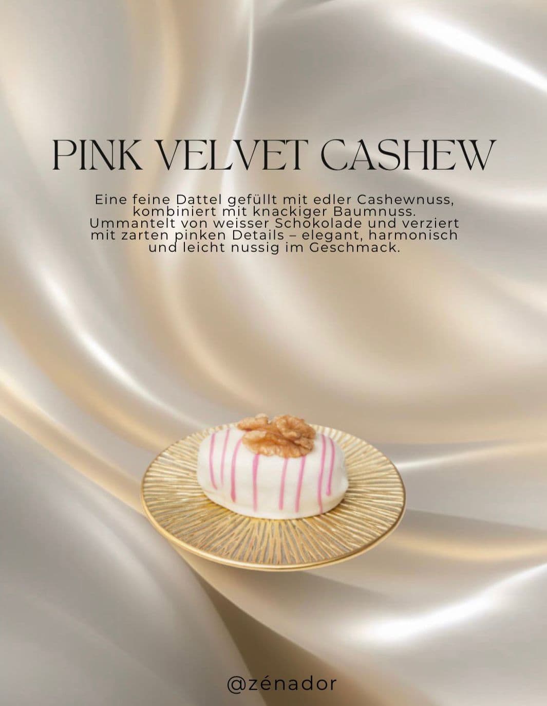 Pink Velvet Cashew